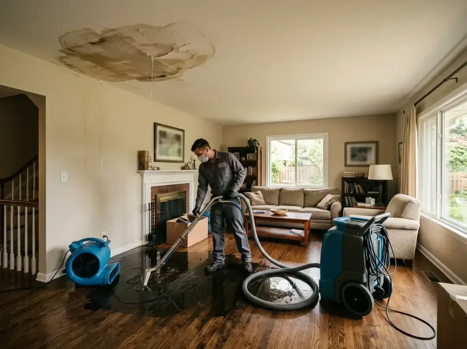 attic-pipe-burst-ceiling-drip-008 — frequently asked questions, Water Damage Restoration & Carpet Care in Mantua, VA
